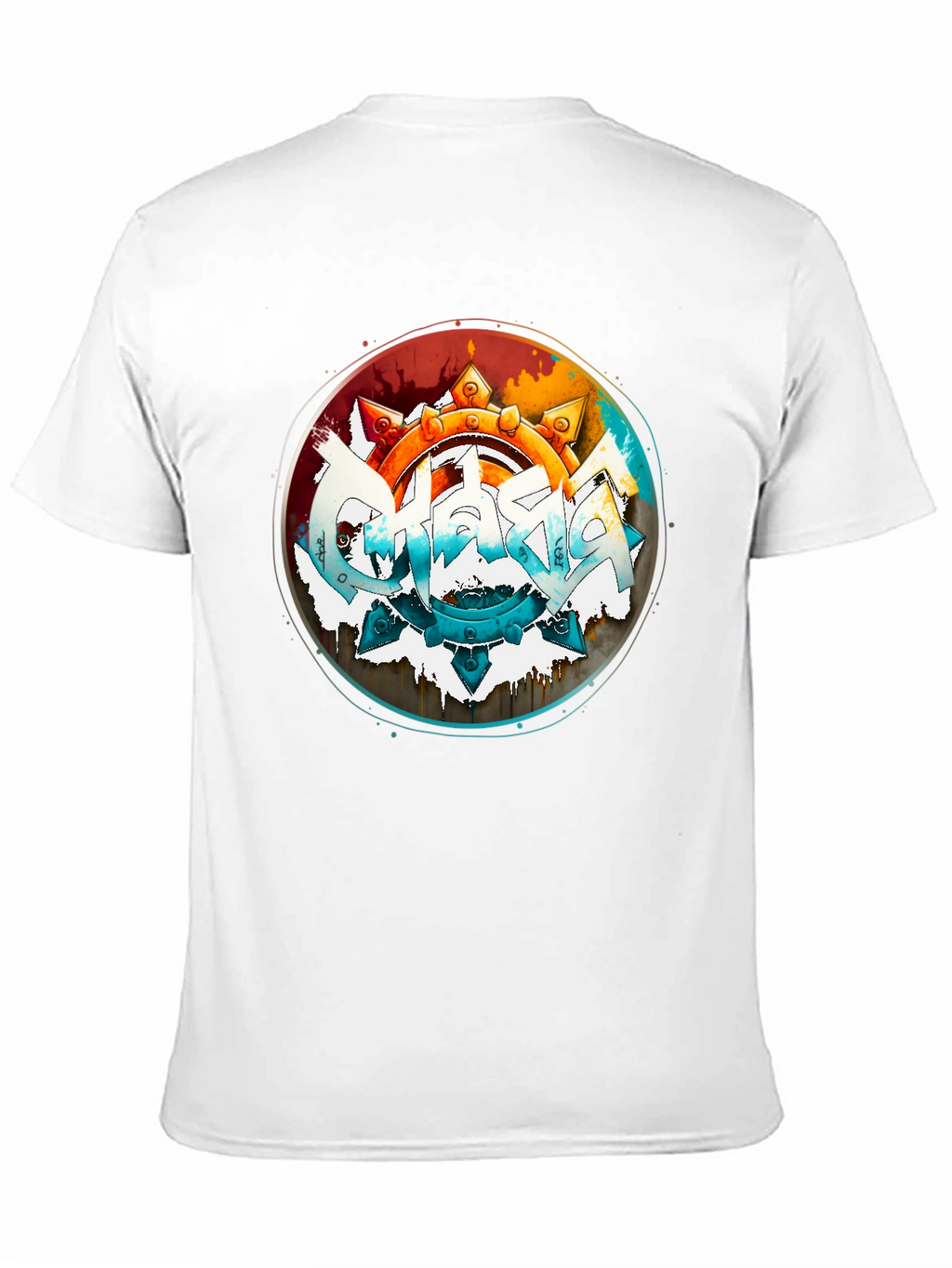 Chaos T-Shirt - Abstract Graffiti Graphic Tee