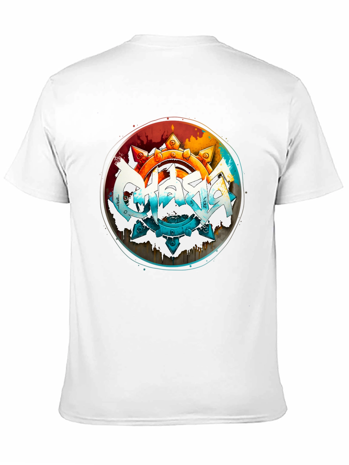 Chaos T-Shirt - Abstract Graffiti Graphic Tee