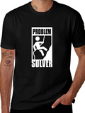 Problem Solver Climbing T-Shirt - Funny Graphic Tee