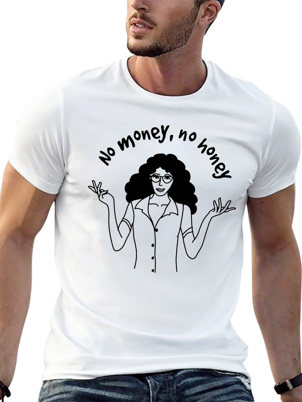 No Money No Honey Graphic Tee