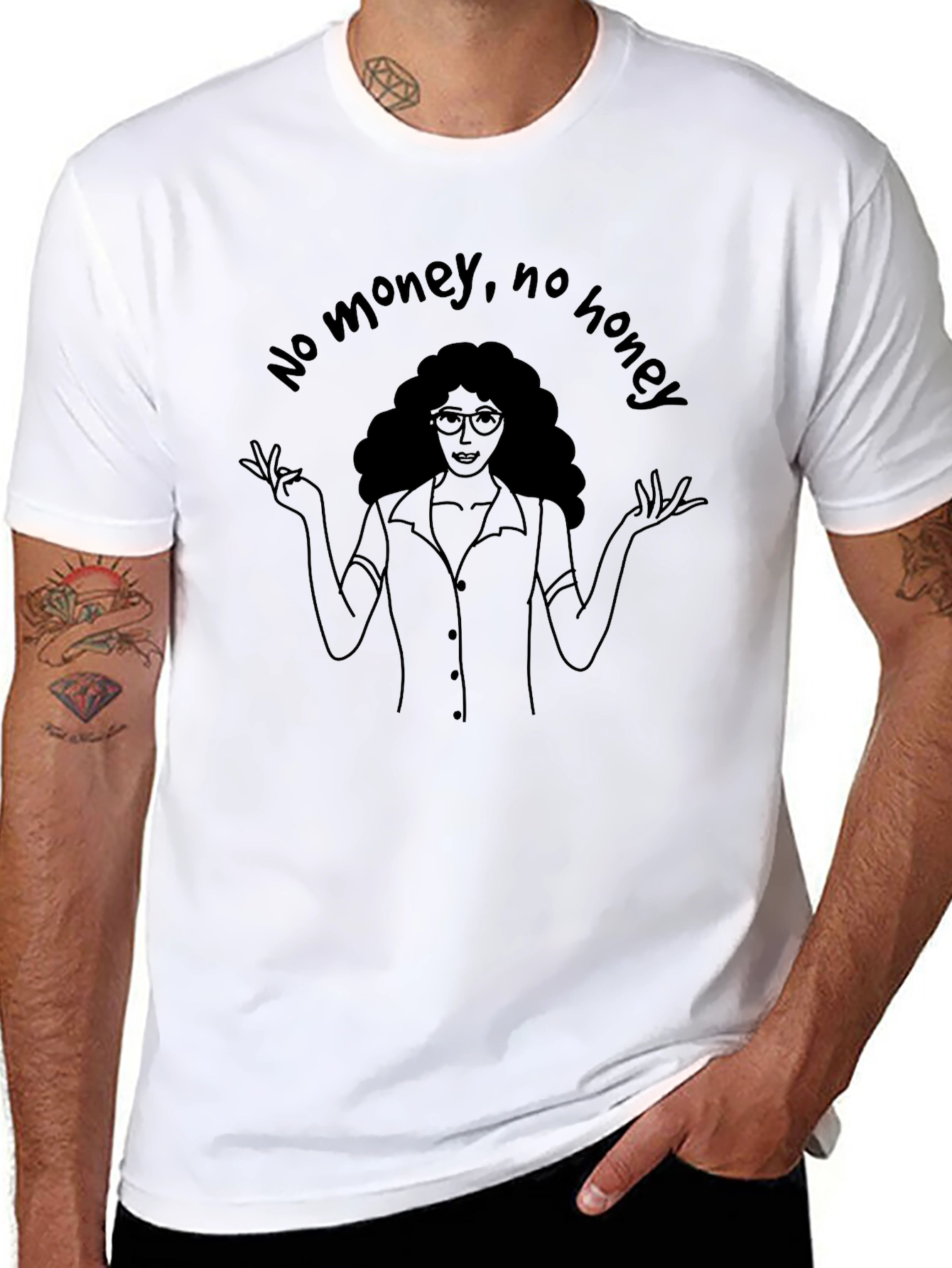 No Money No Honey Graphic Tee
