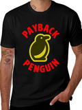 Payback Penguin Graphic T-Shirt