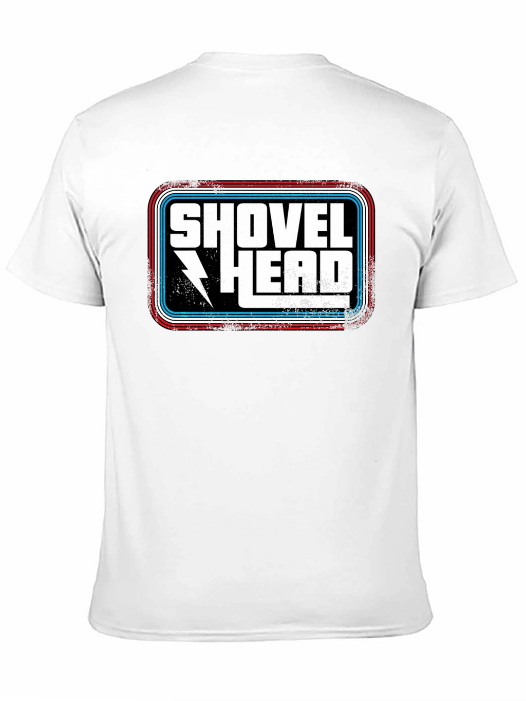 Shovel Head Graphic Tee - Retro Style Black T-Shirt
