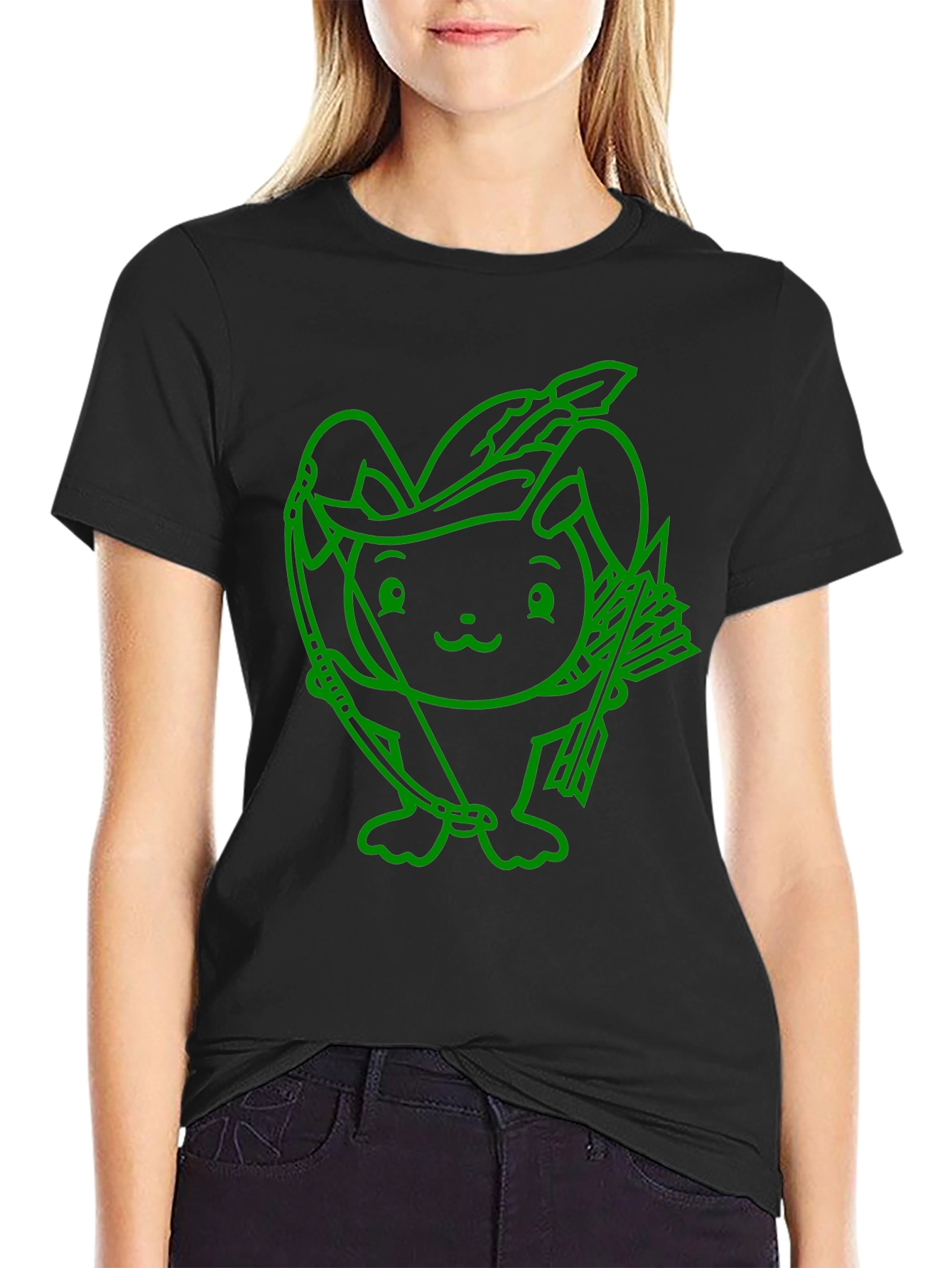 Robin Hood Bunny Graphic Tee