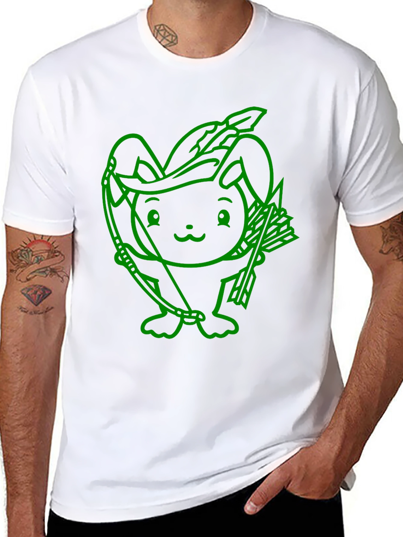Robin Hood Bunny Graphic Tee