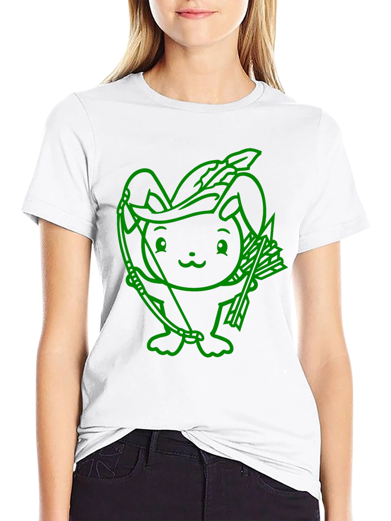 Robin Hood Bunny Graphic Tee