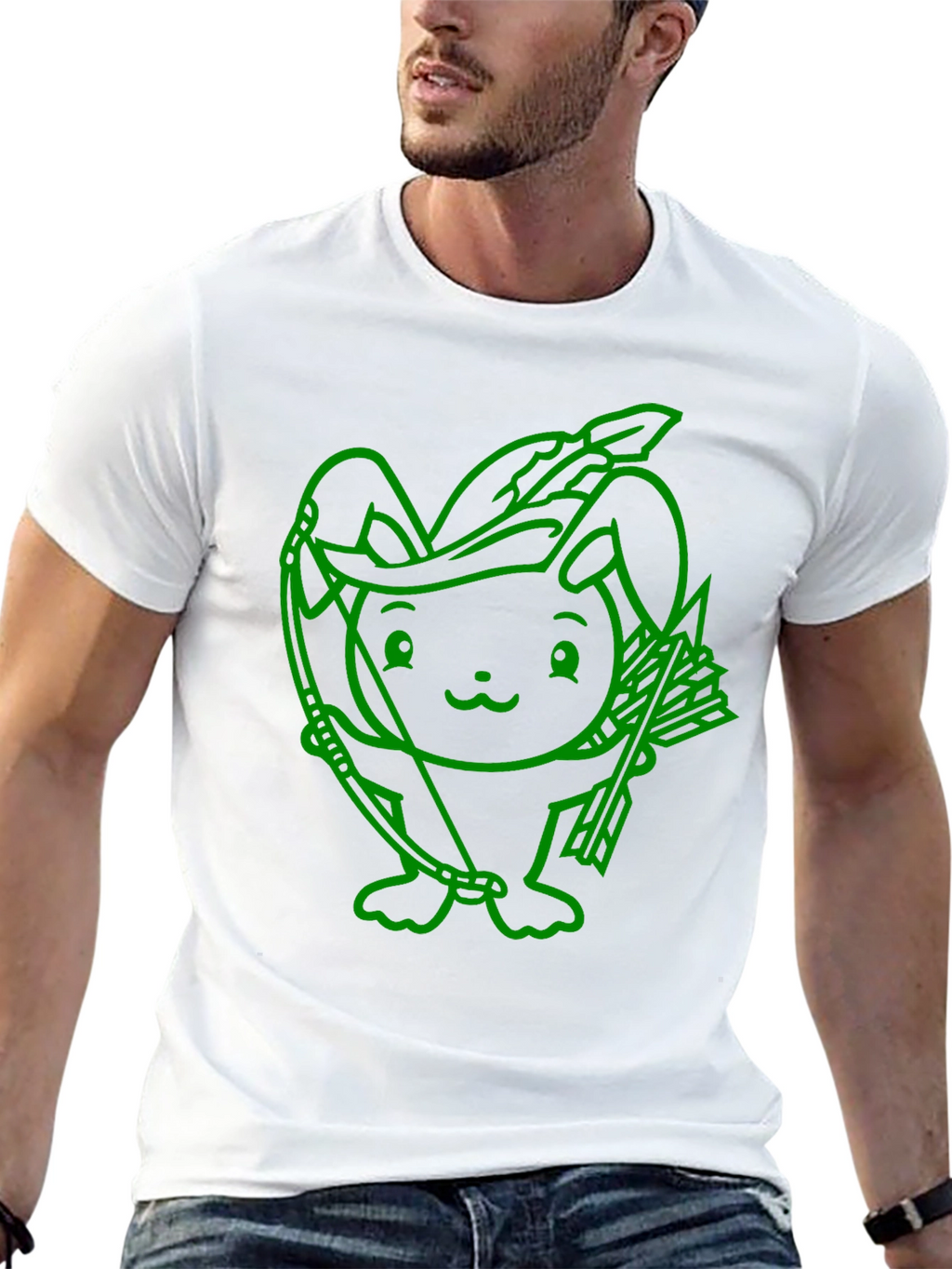 Robin Hood Bunny Graphic Tee