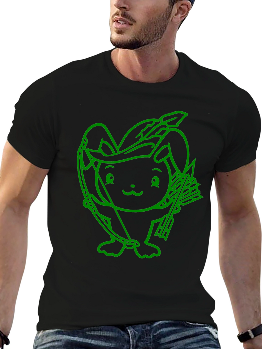 Robin Hood Bunny Graphic Tee