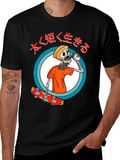 Skateboarding Skeleton Graphic Tee