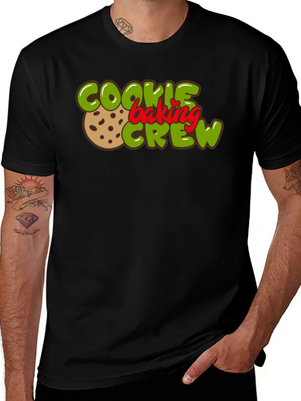 Cookie Baking Crew Graphic T-Shirt