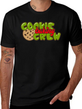 Cookie Baking Crew Graphic T-Shirt