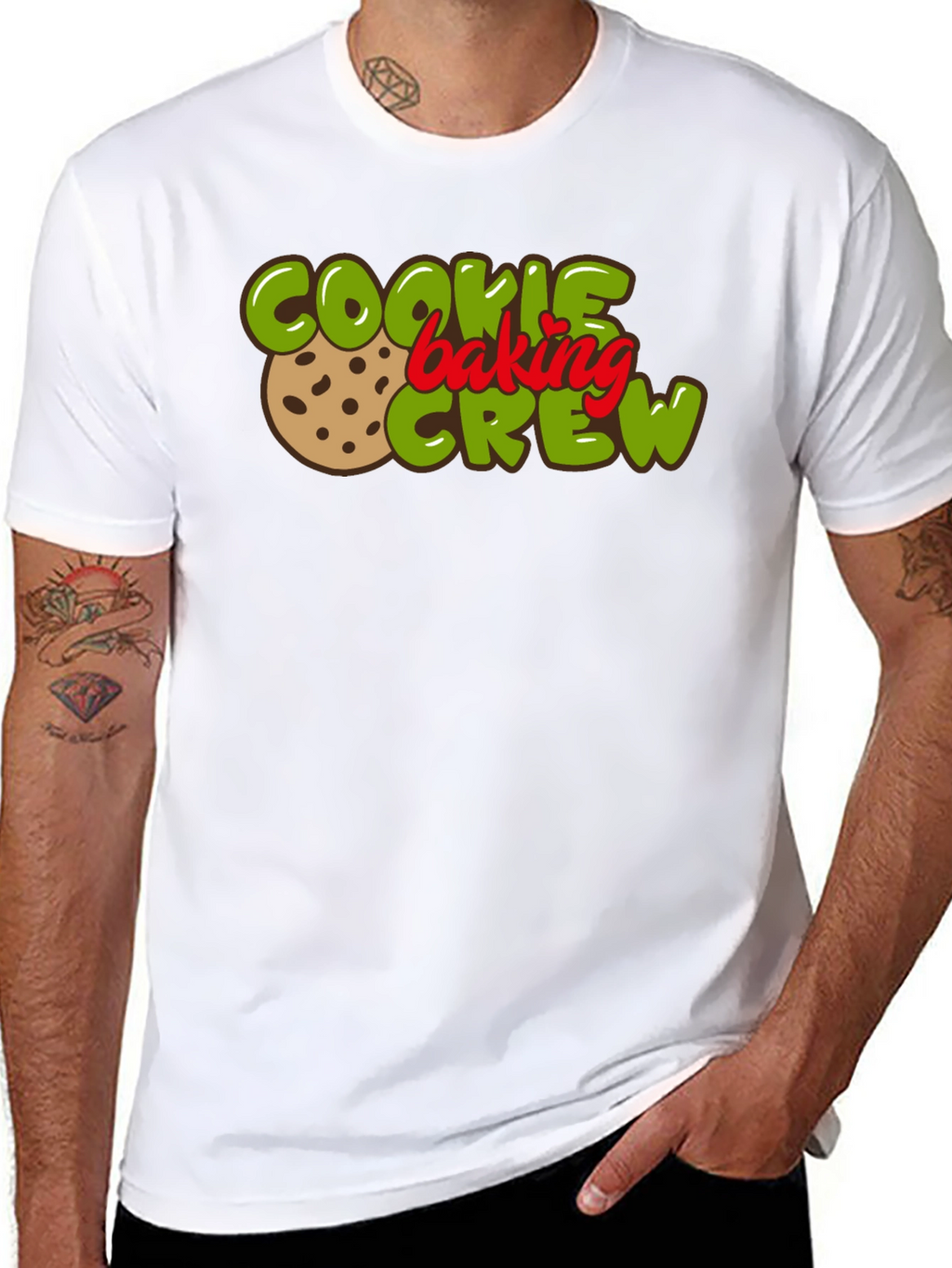 Cookie Baking Crew Graphic T-Shirt