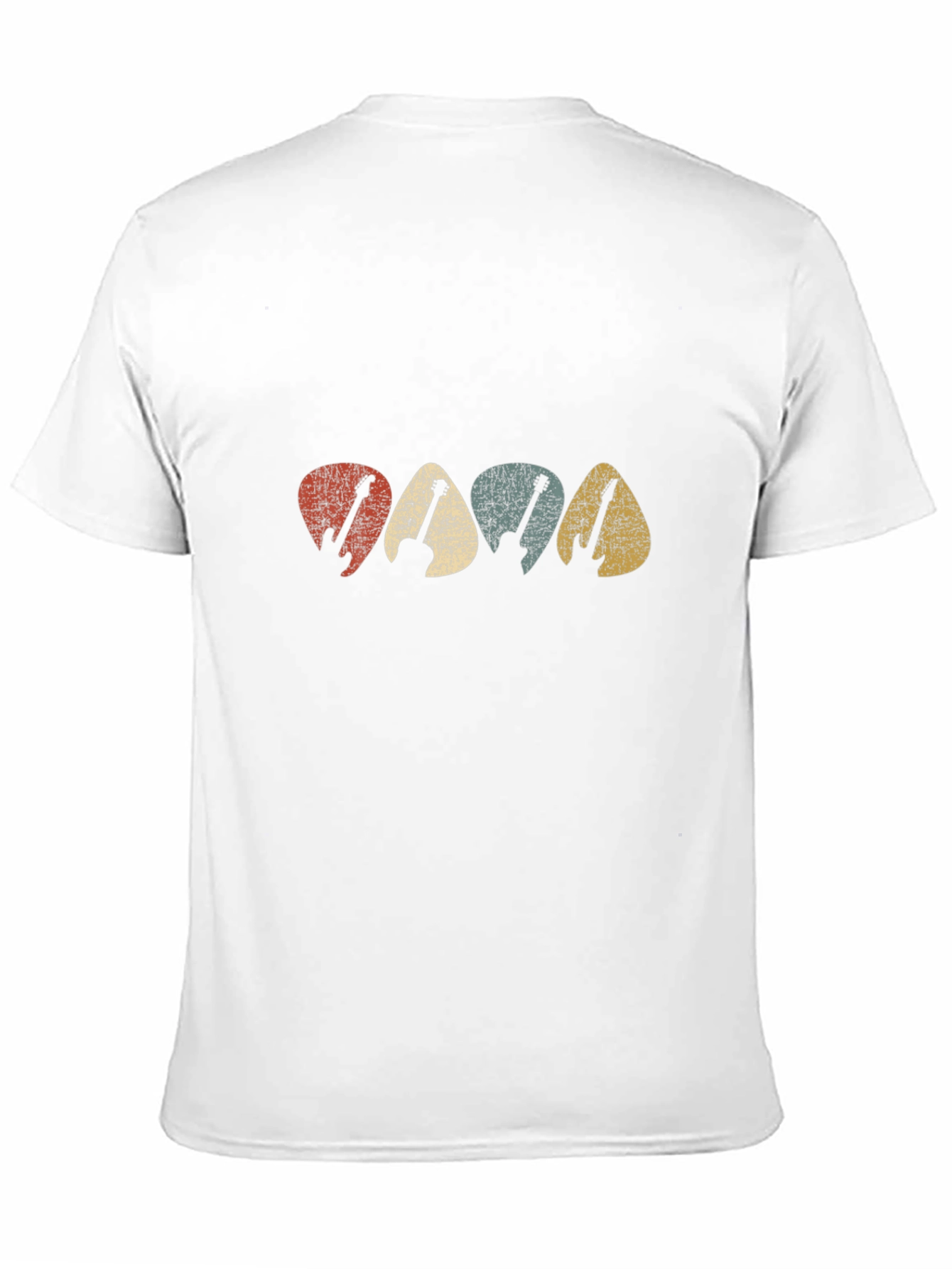Retro Guitar Pick T-Shirt