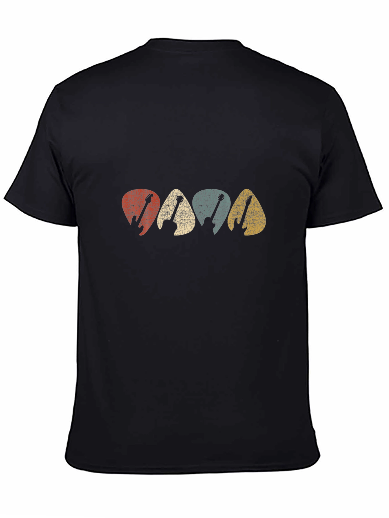 Retro Guitar Pick T-Shirt