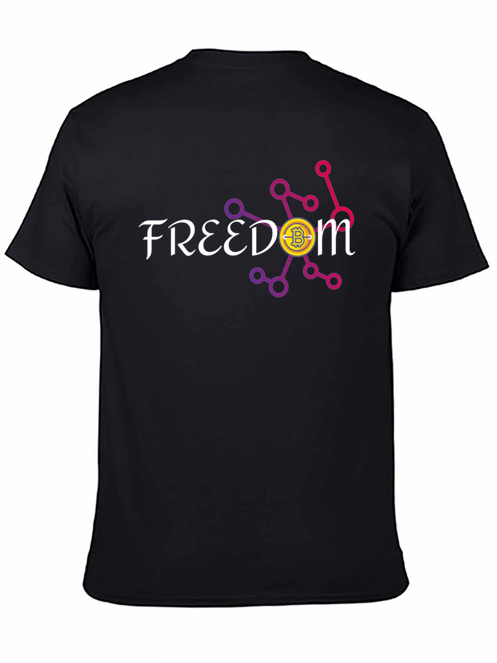 Freedom Bitcoin Black T-Shirt