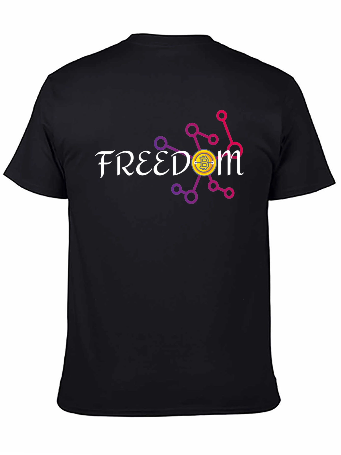 Freedom Bitcoin Black T-Shirt