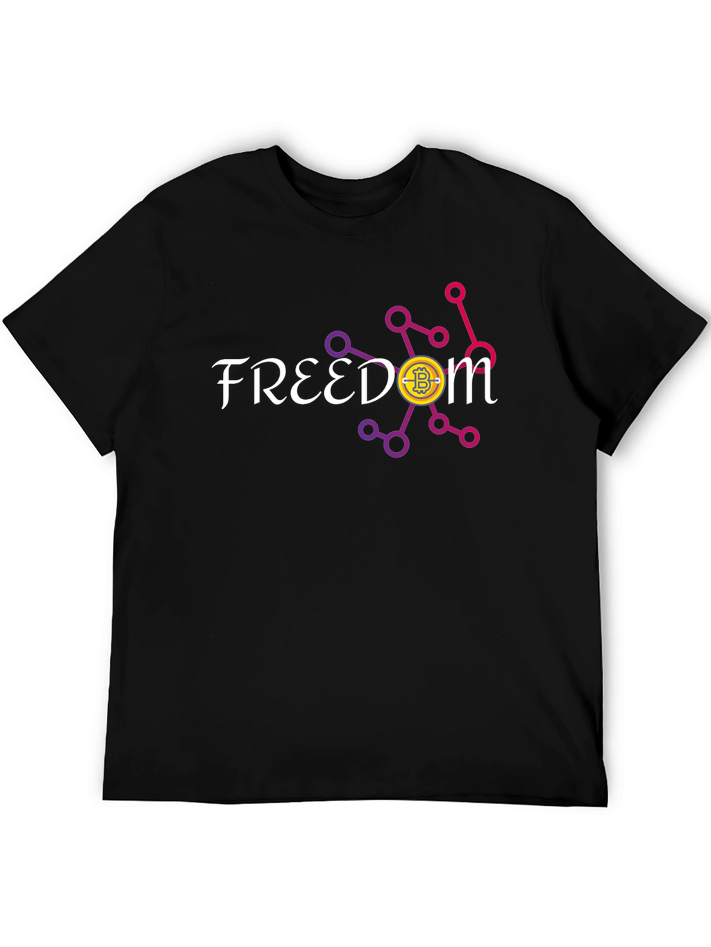 Freedom Bitcoin Black T-Shirt