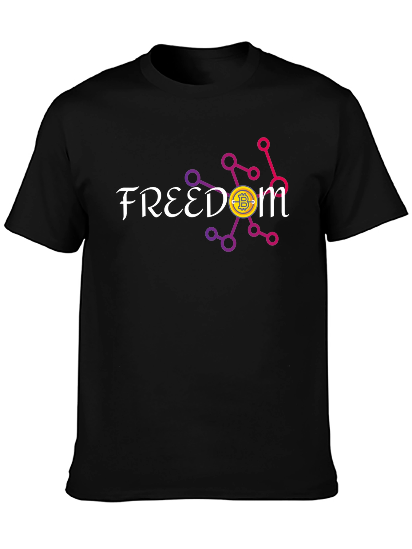 Freedom Bitcoin Black T-Shirt