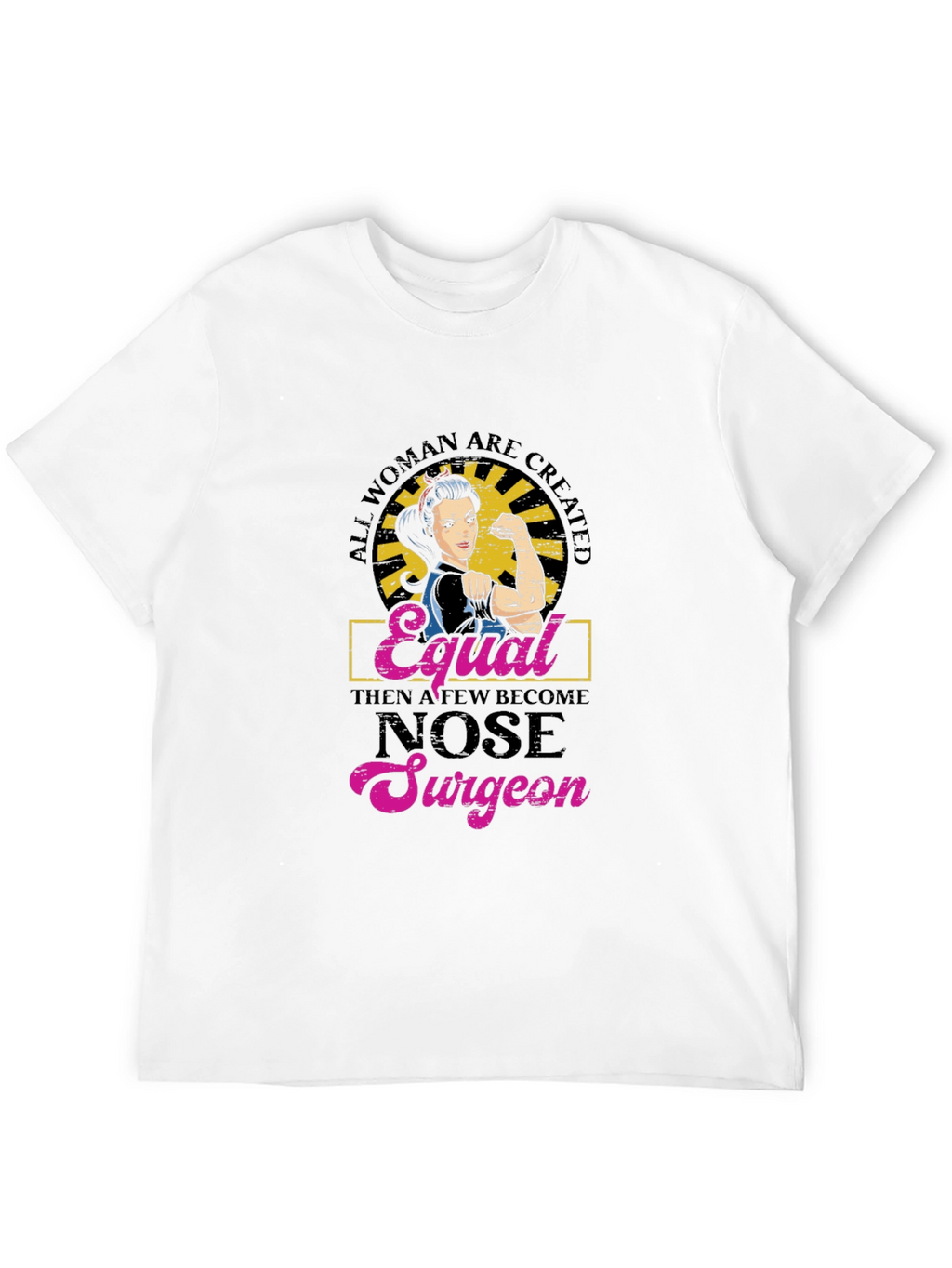 Empowered Nose Surgeon Womens Graphic Tee