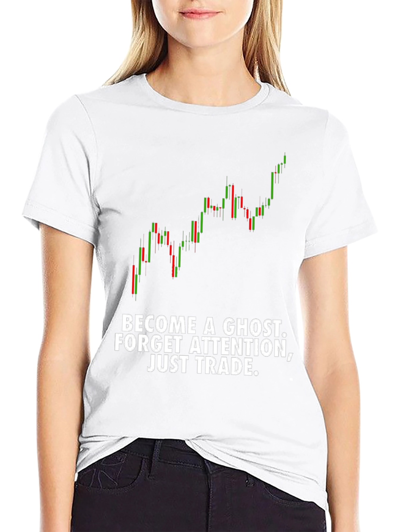 Traders Tee: Become a Ghost Just Trade