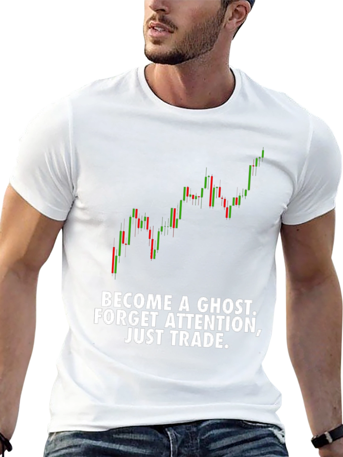 Traders Tee: Become a Ghost Just Trade