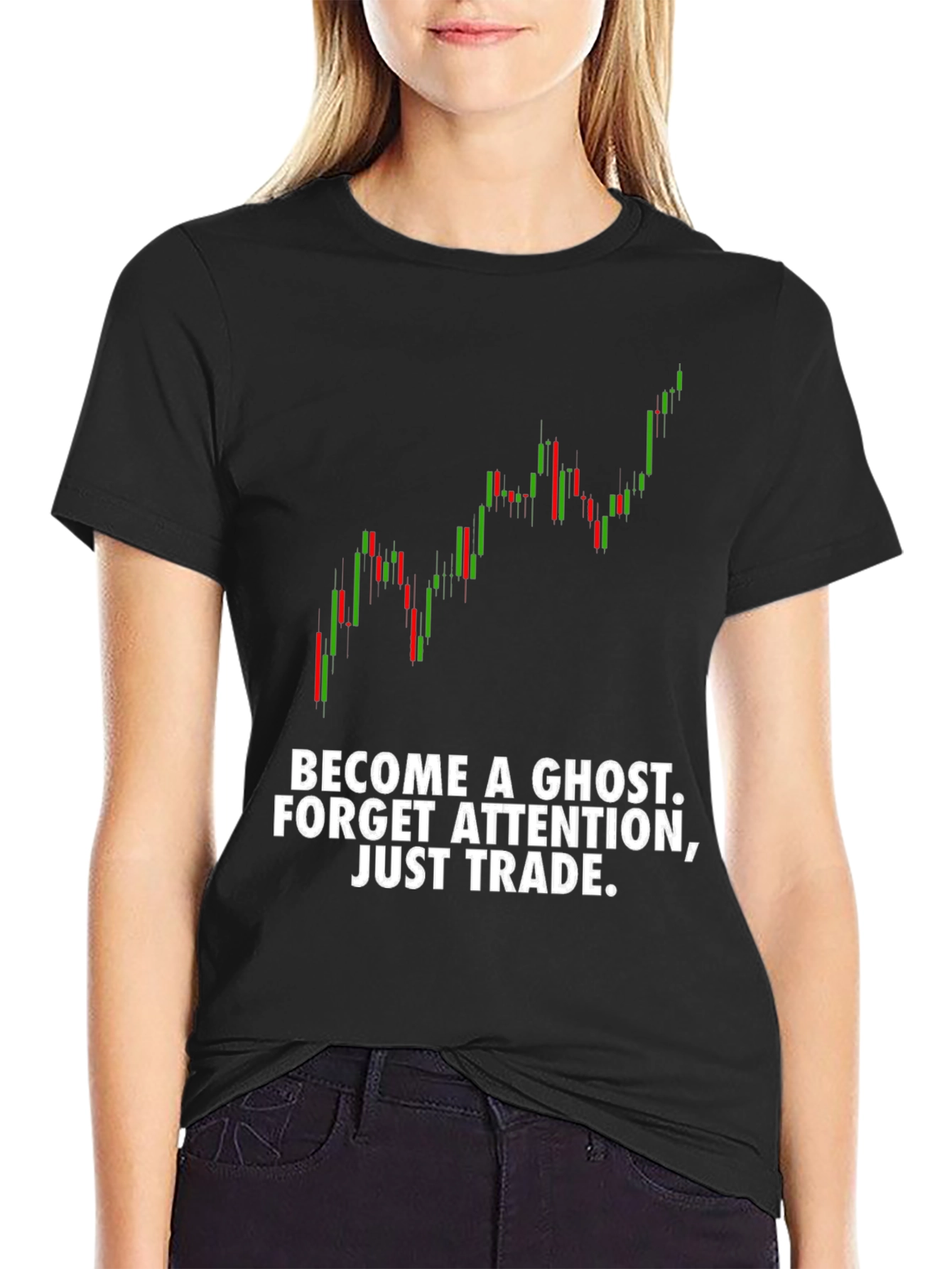 Traders Tee: Become a Ghost Just Trade