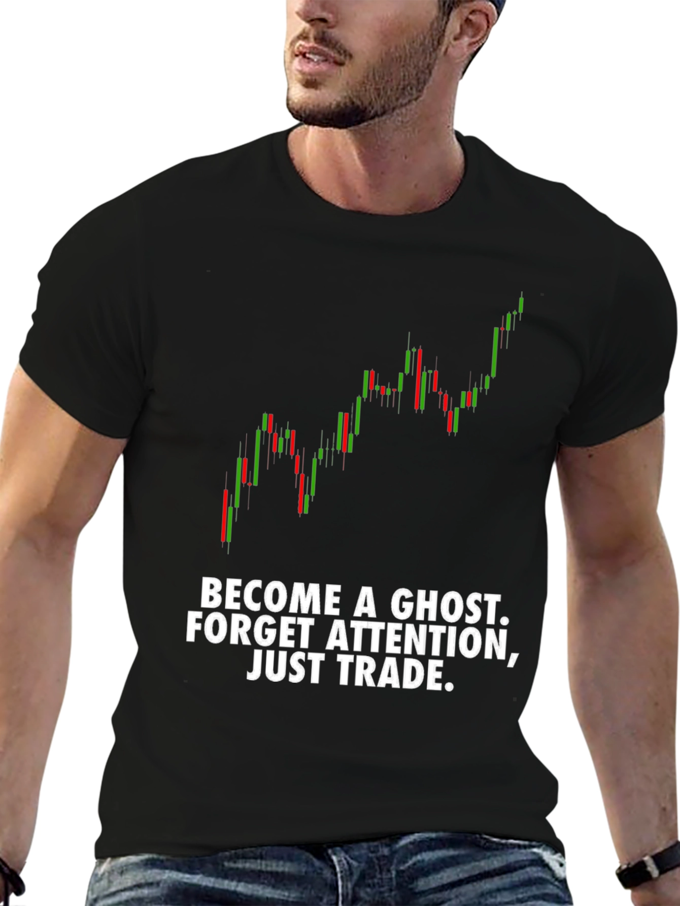 Traders Tee: Become a Ghost Just Trade