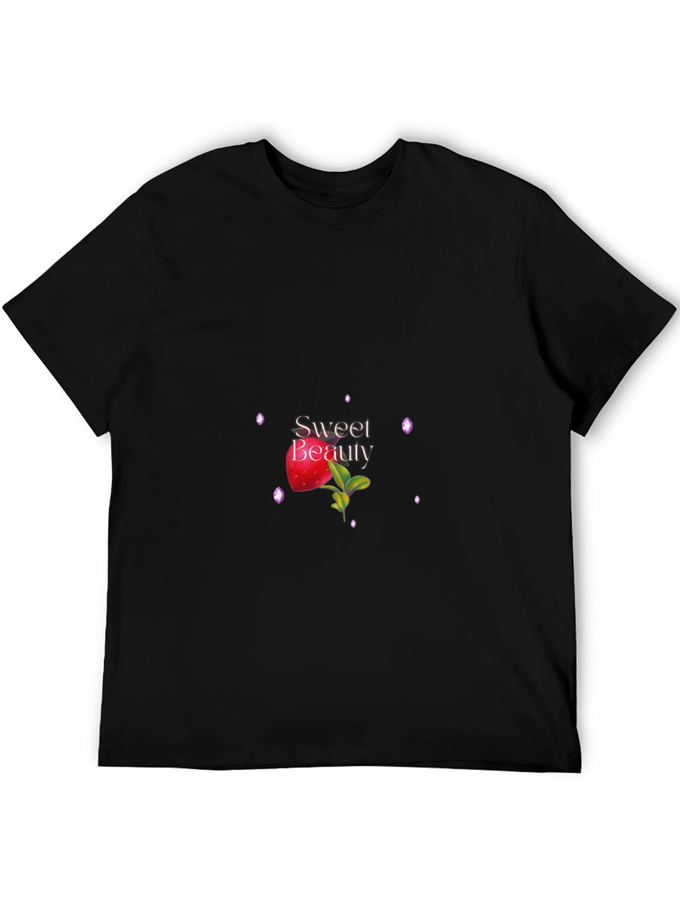 Sweet Beauty Black Tee