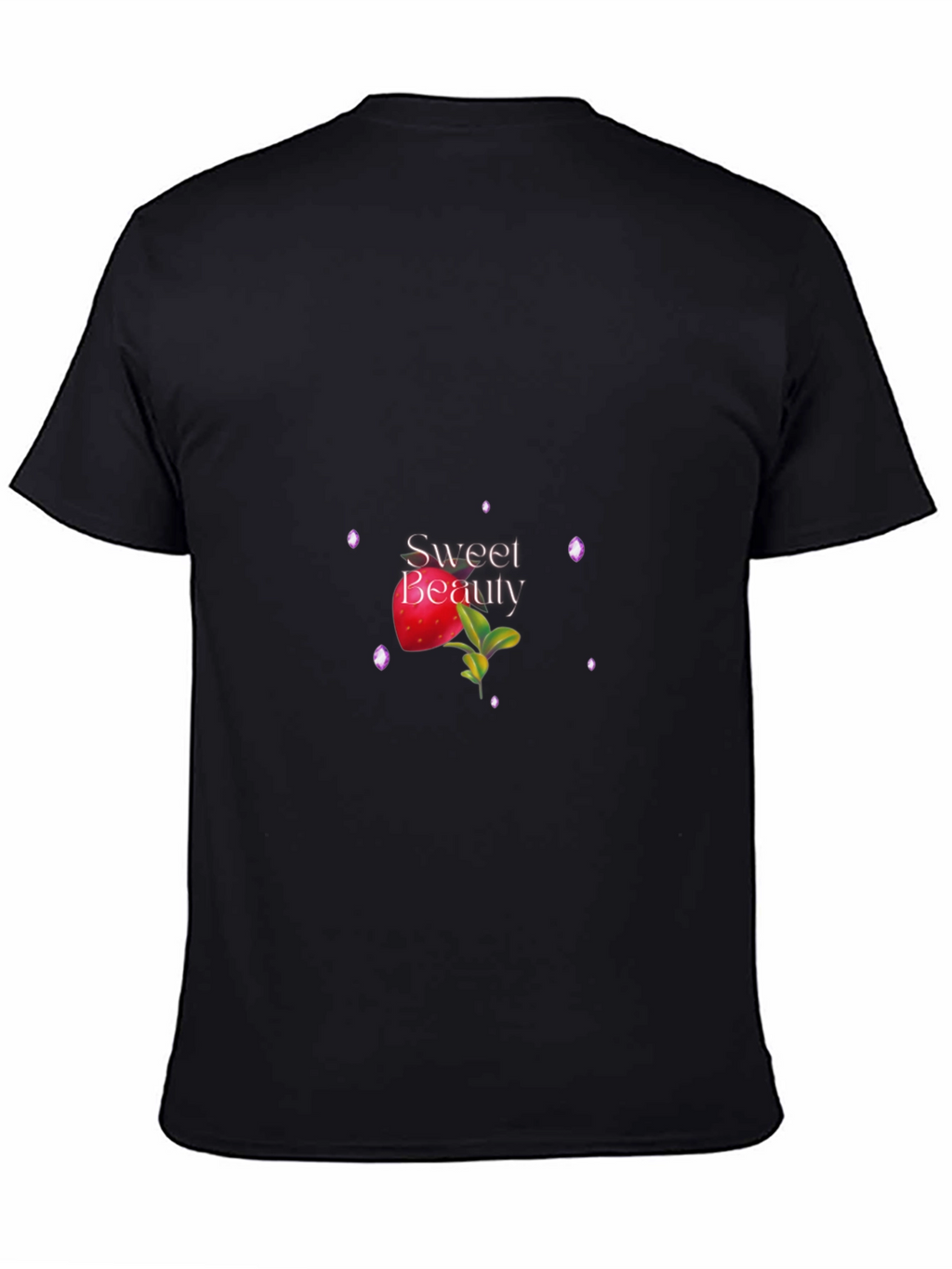 Sweet Beauty Black Tee