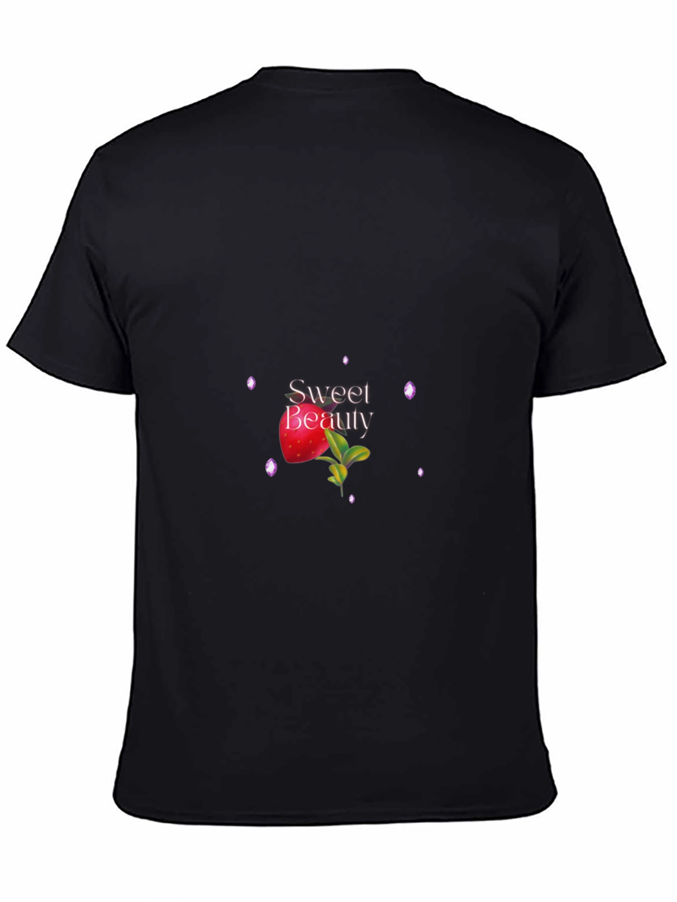 Sweet Beauty Black Tee