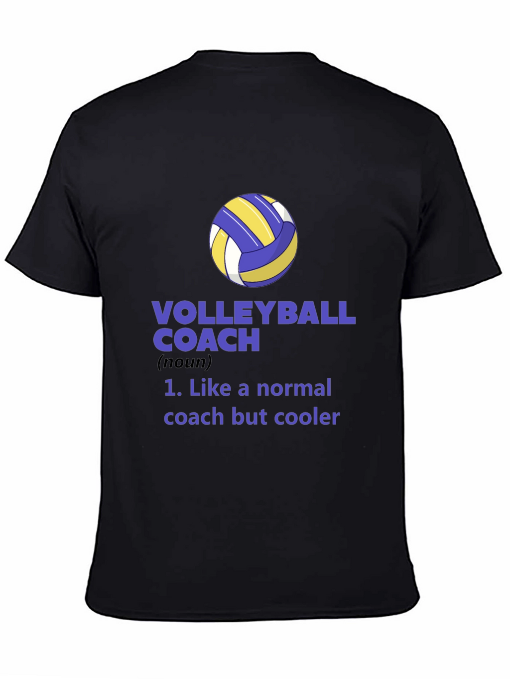 Volleyball Coach Graphic Tee - Cool Coach Definition