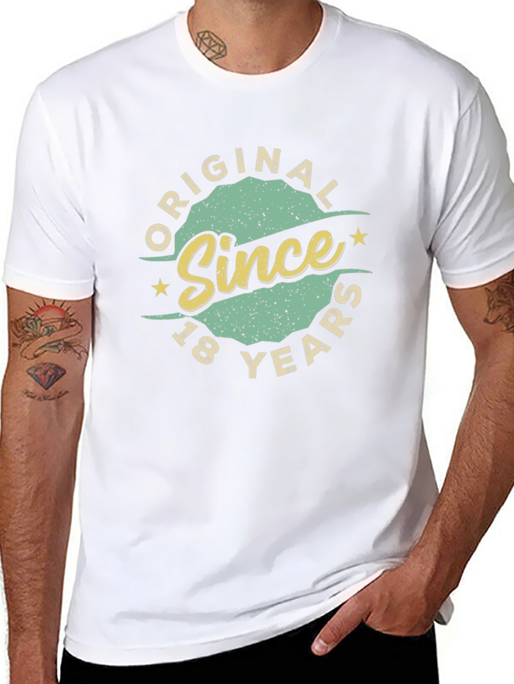 Original Since 18 Years Graphic T-Shirt