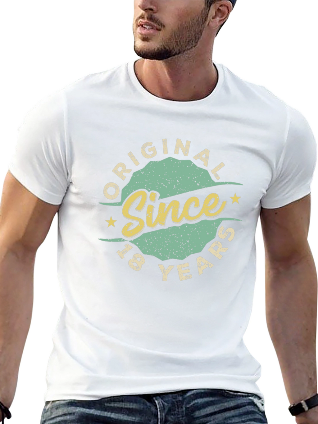 Original Since 18 Years Graphic T-Shirt
