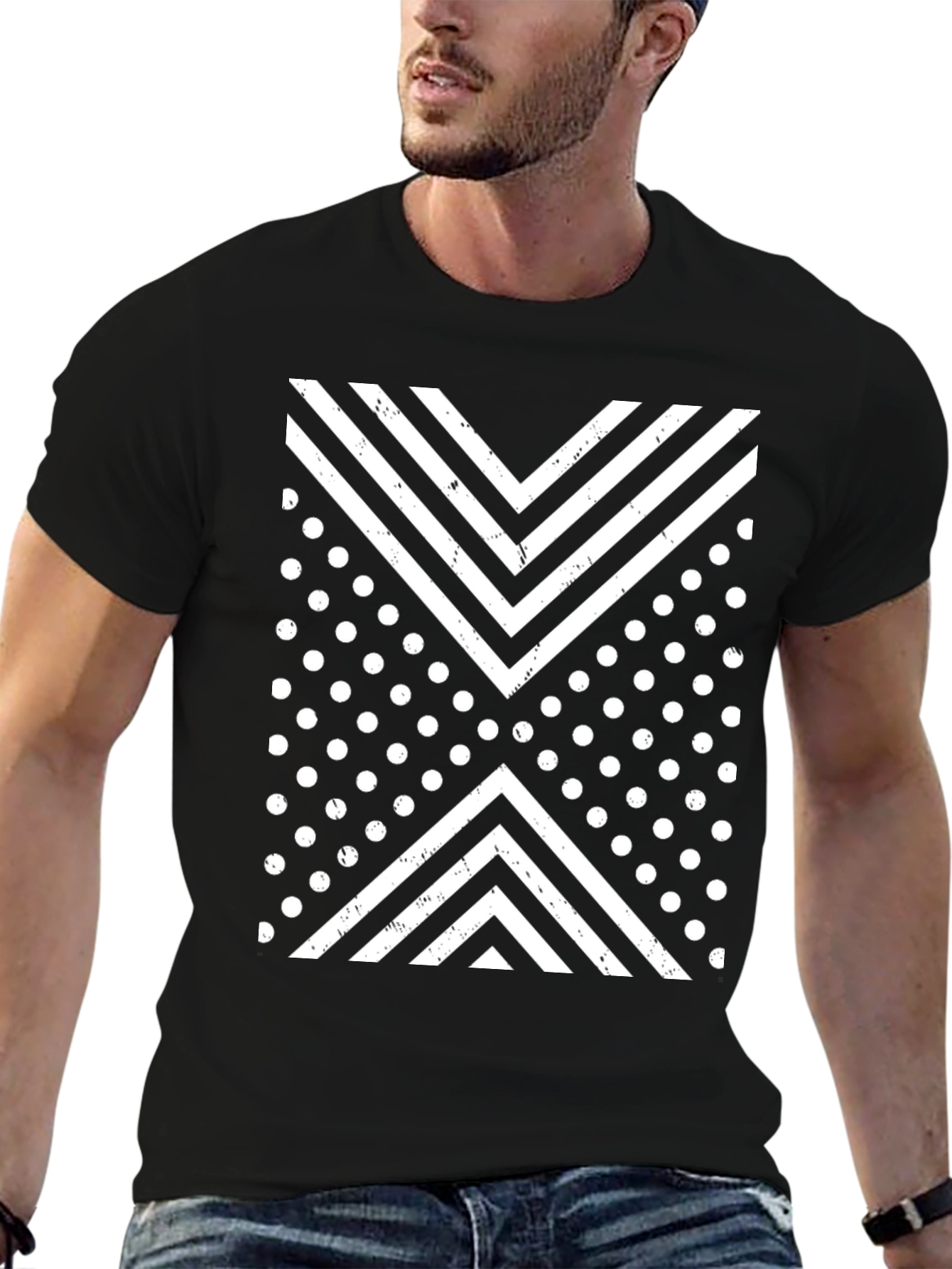 Geometric Graphic Tee
