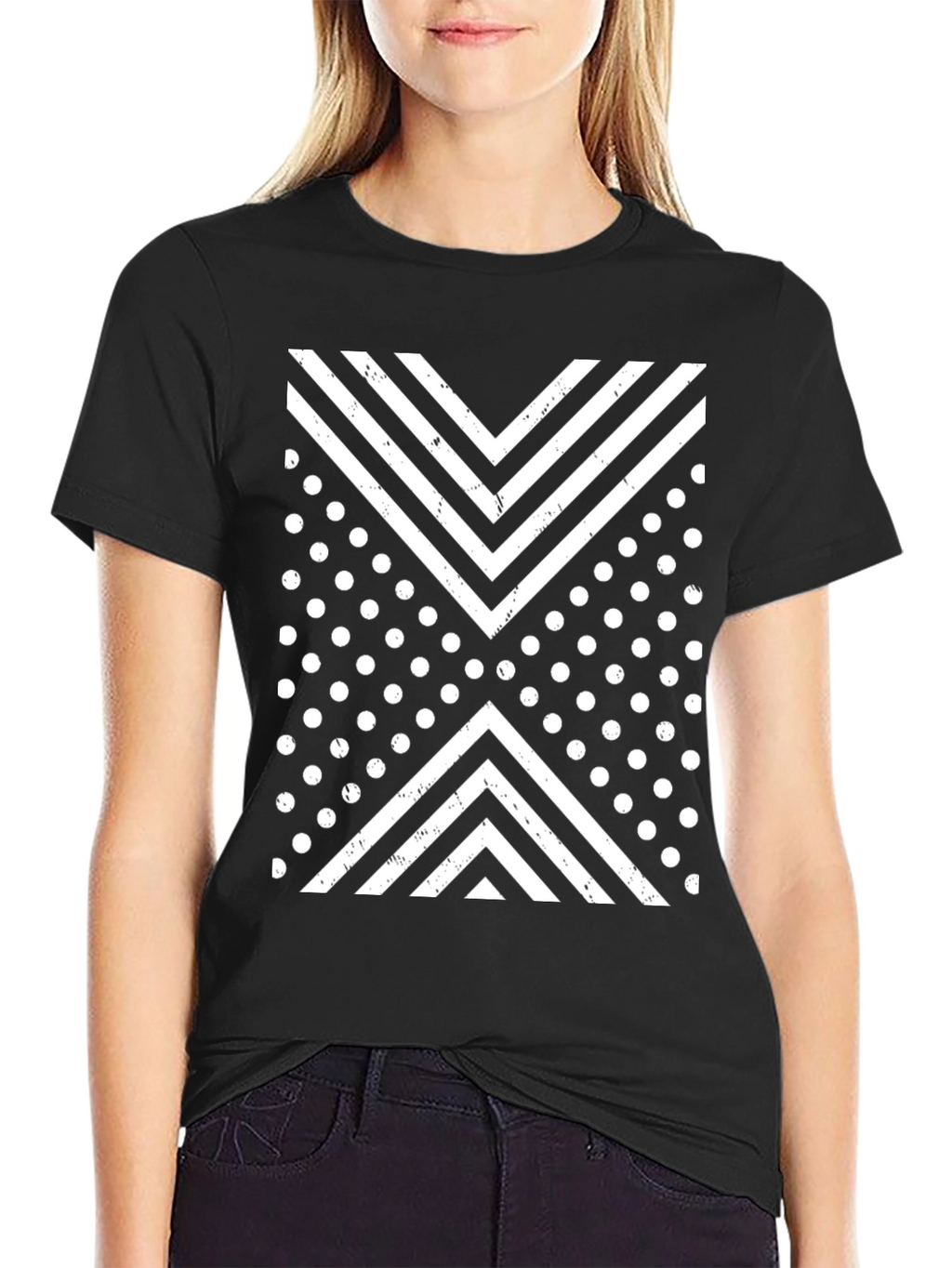 Geometric Graphic Tee