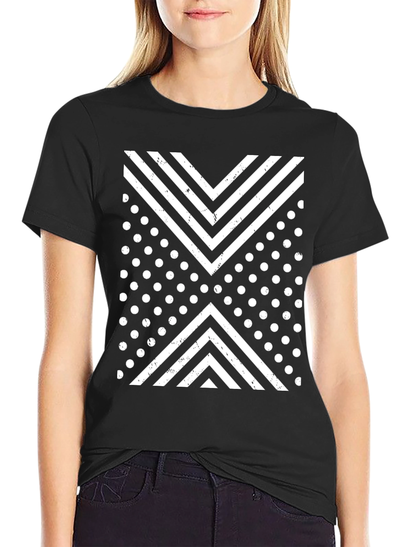 Geometric Graphic Tee