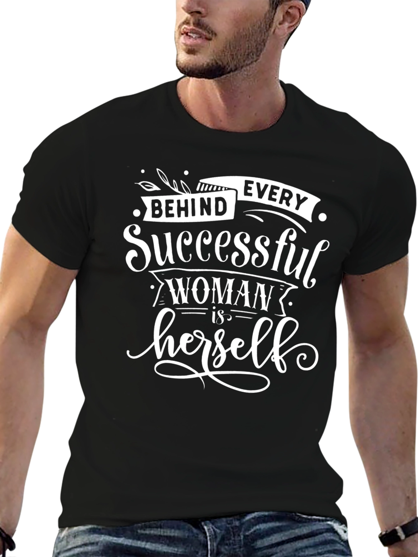 Empowering Womens Tee: Herself