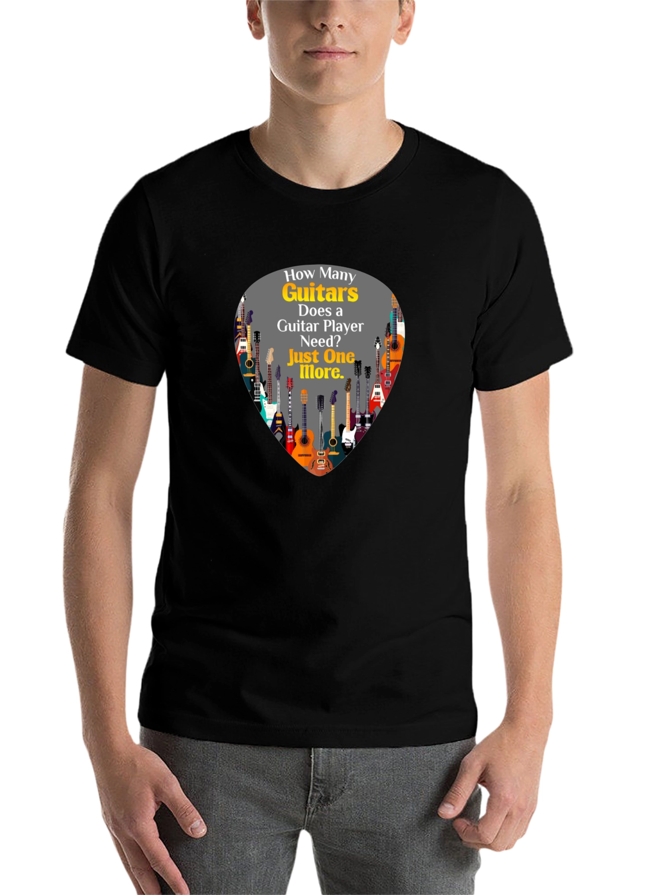Guitar Lovers T-Shirt: Just One More!