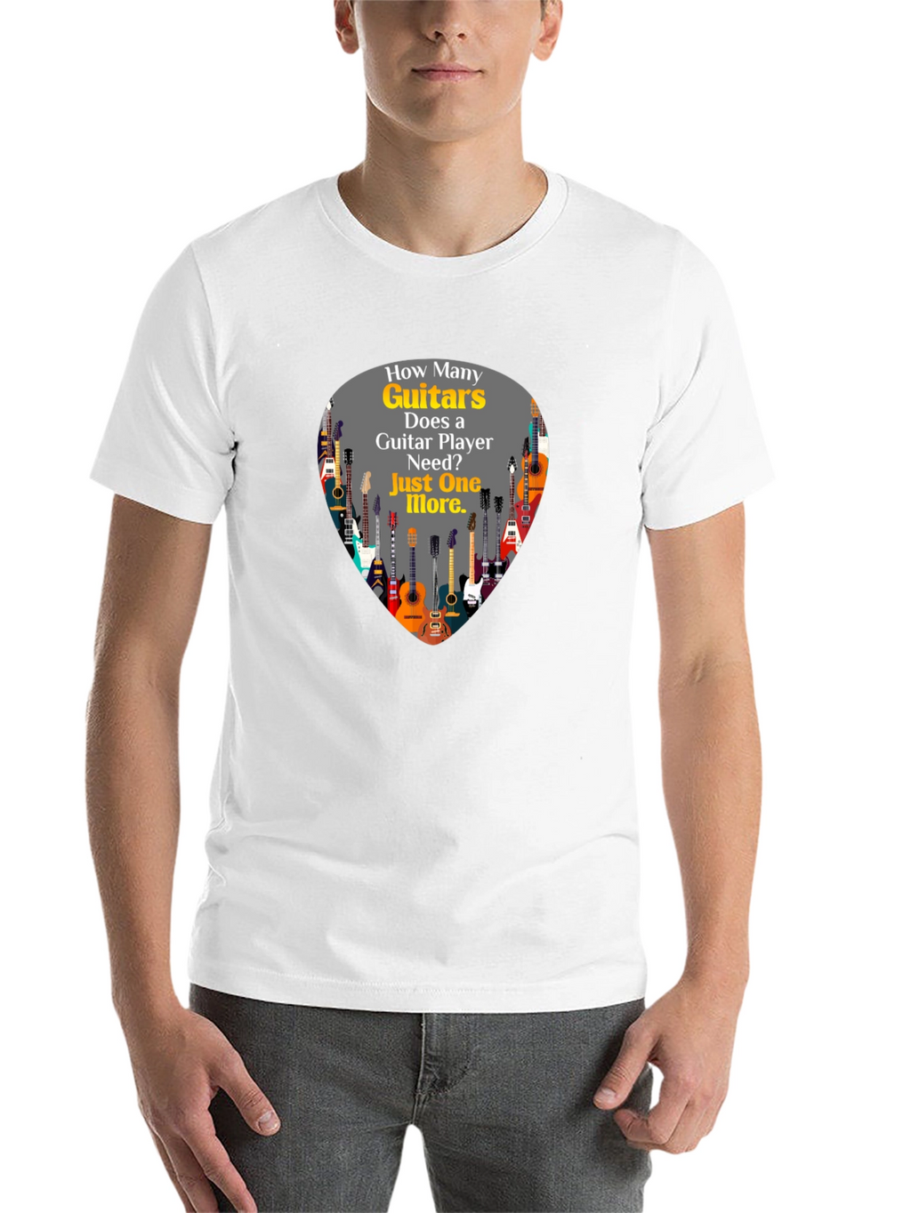 Guitar Lovers T-Shirt: Just One More!