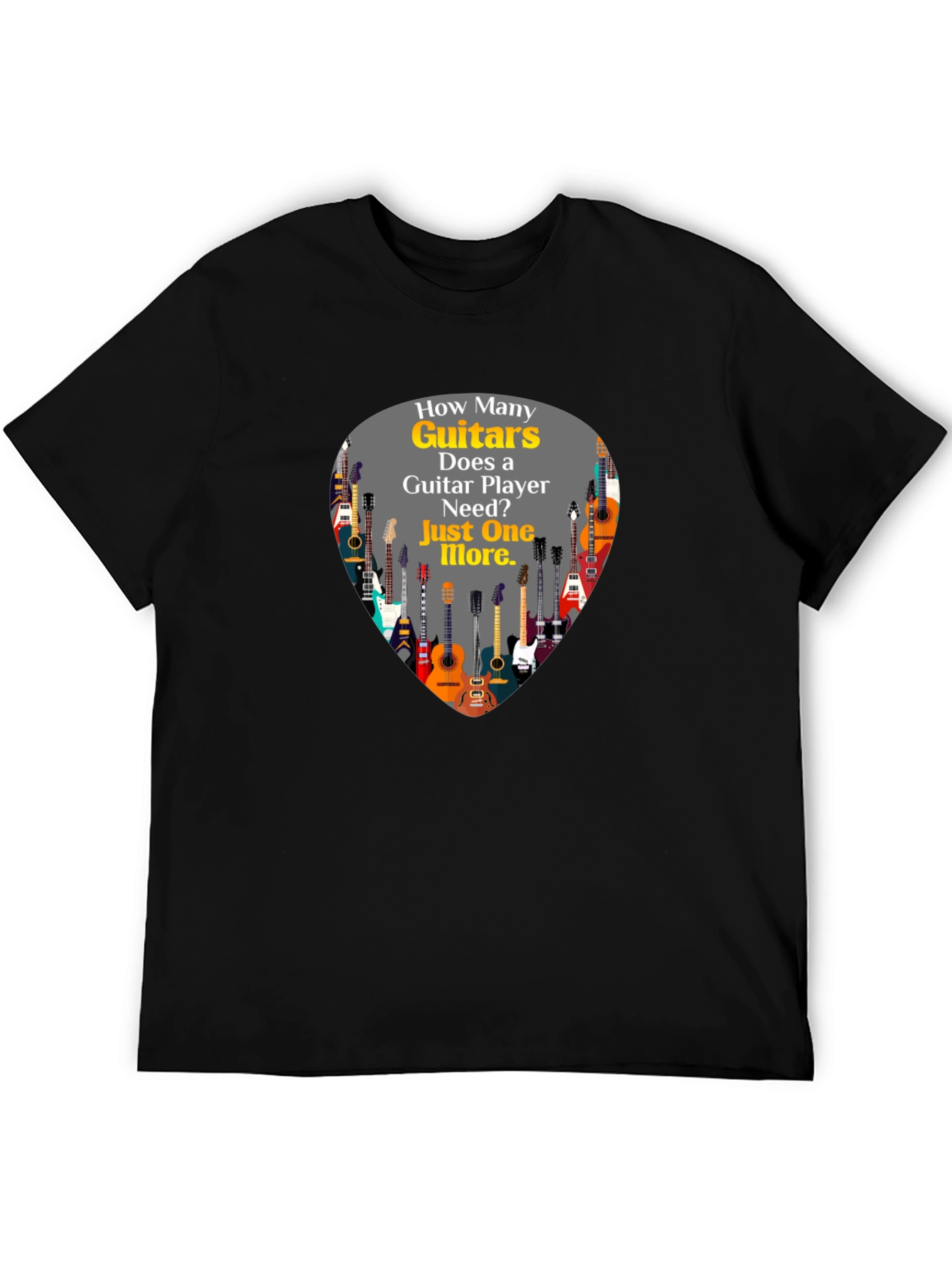 Guitar Lovers T-Shirt: Just One More!