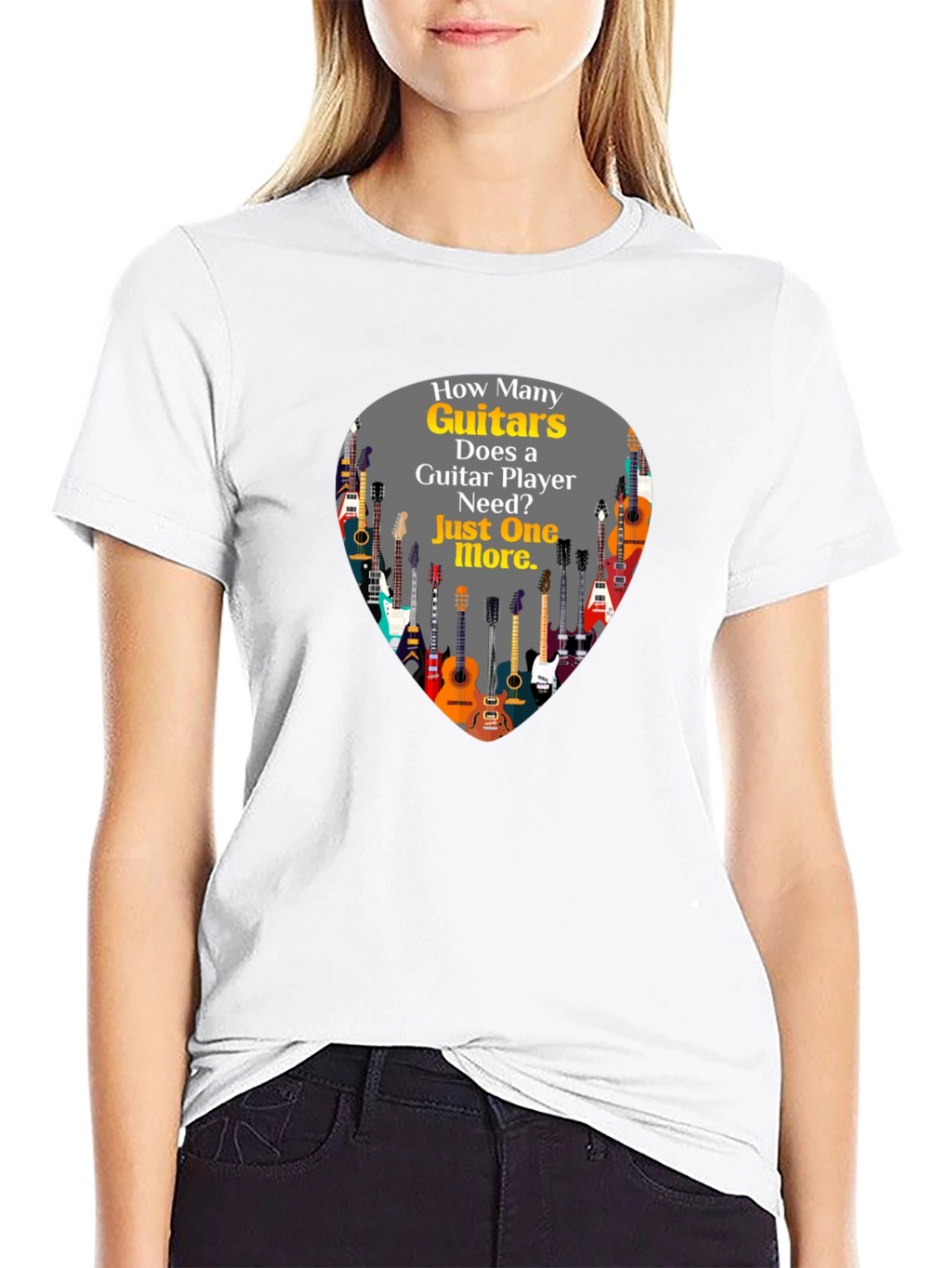 Guitar Lovers T-Shirt: Just One More!