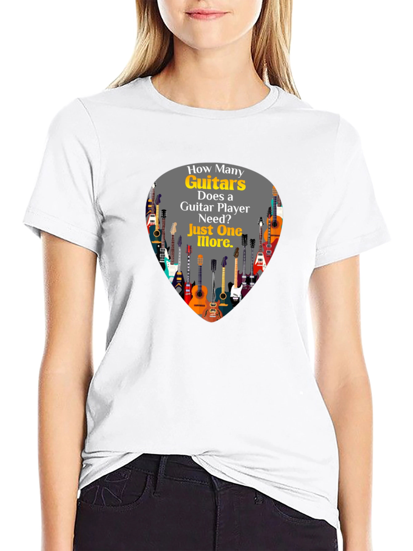 Guitar Lovers T-Shirt: Just One More!