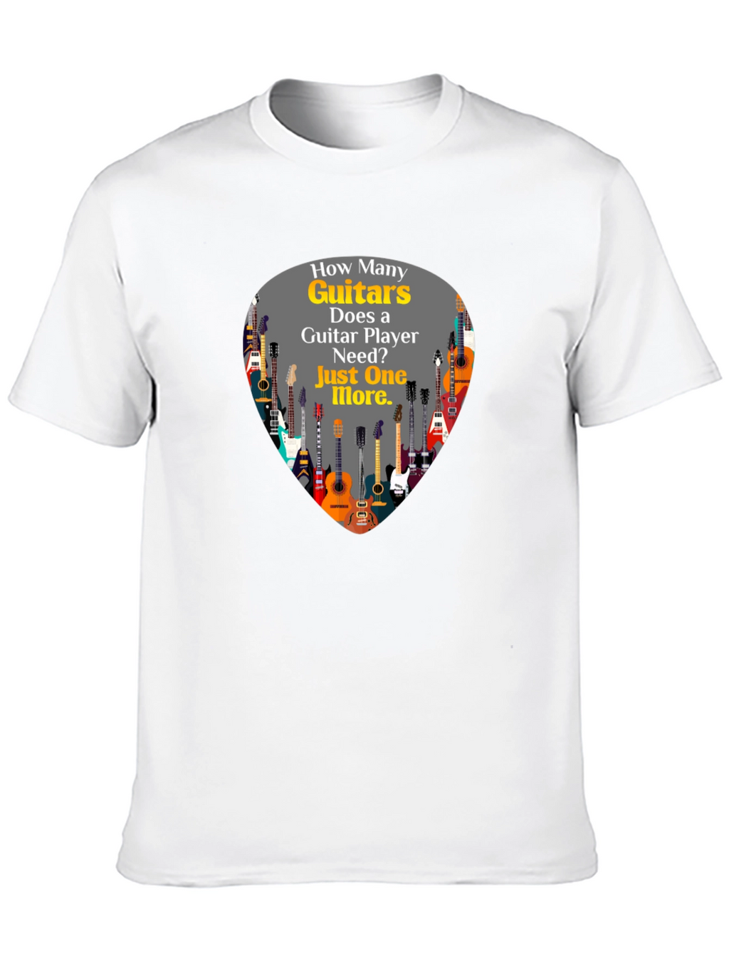 Guitar Lovers T-Shirt: Just One More!