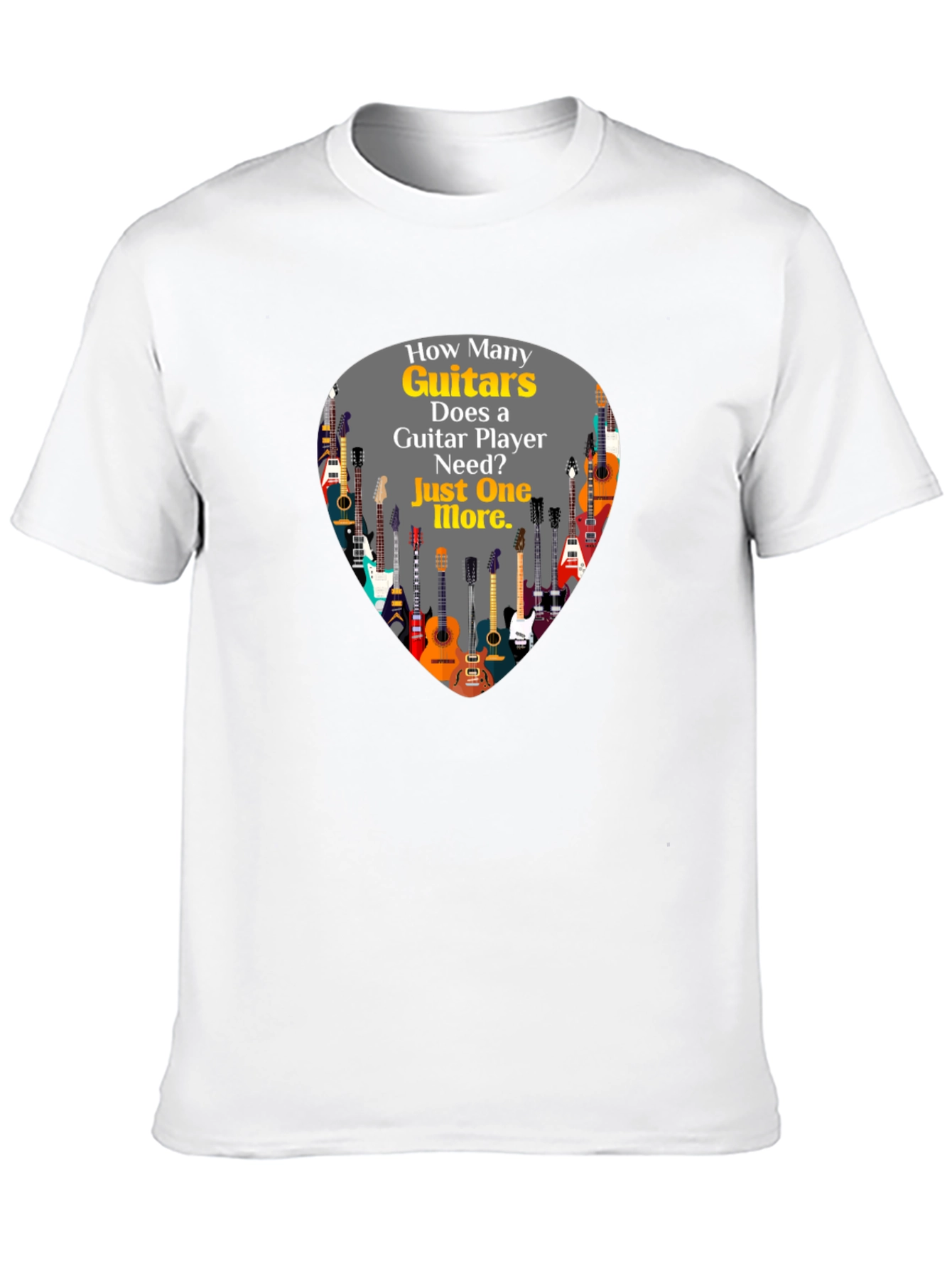 Guitar Lovers T-Shirt: Just One More!