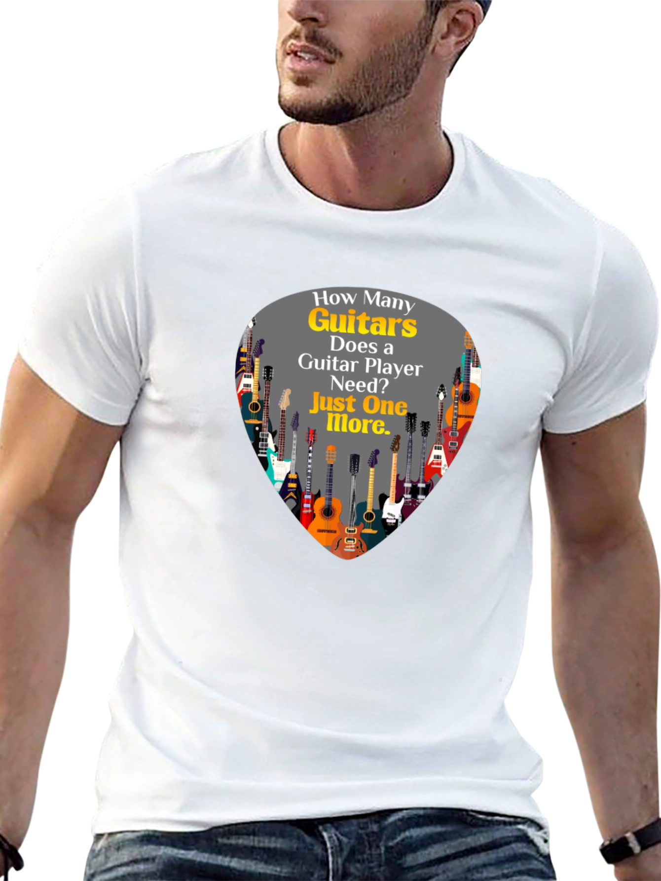 Guitar Lovers T-Shirt: Just One More!