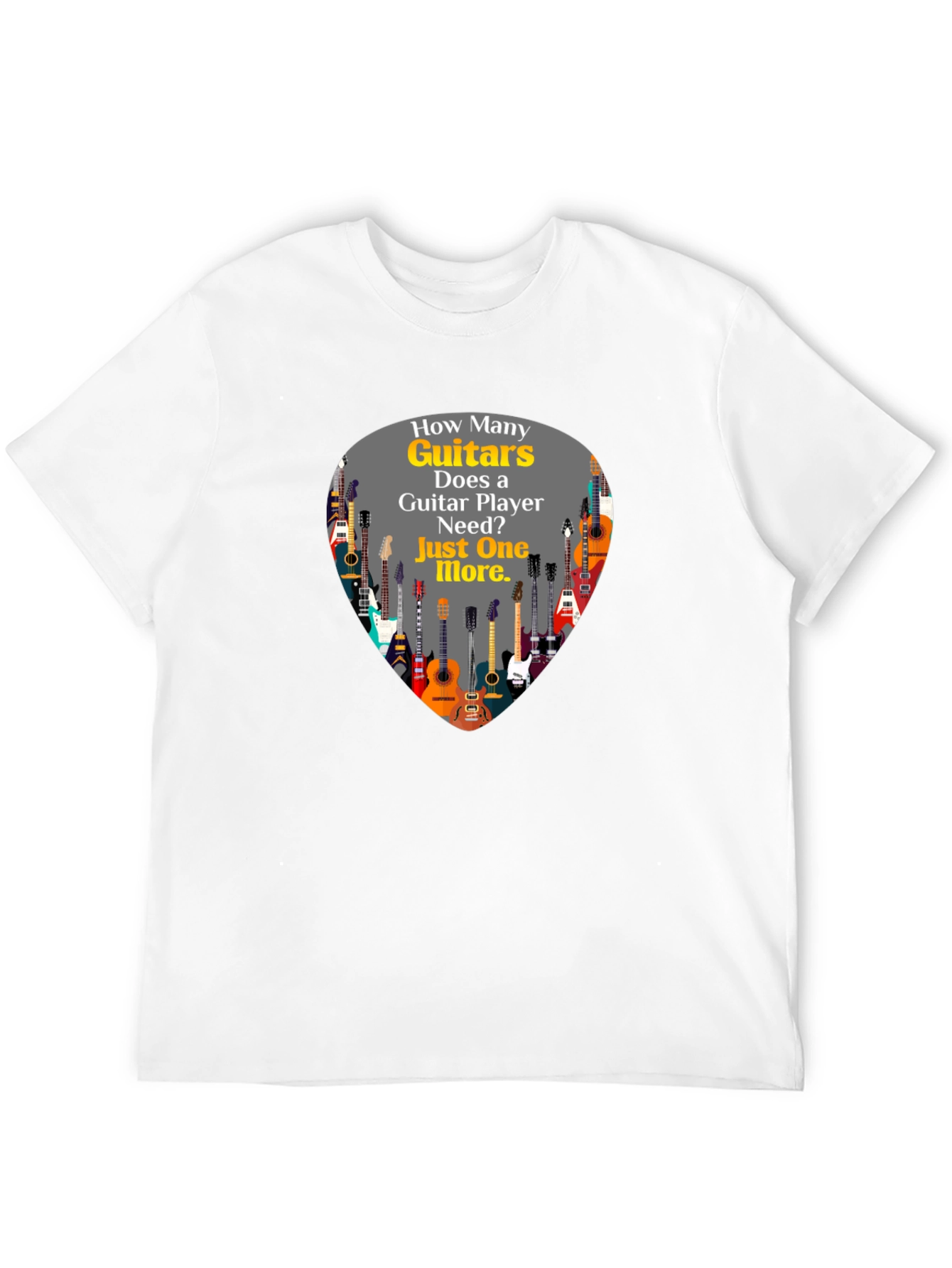 Guitar Lovers T-Shirt: Just One More!