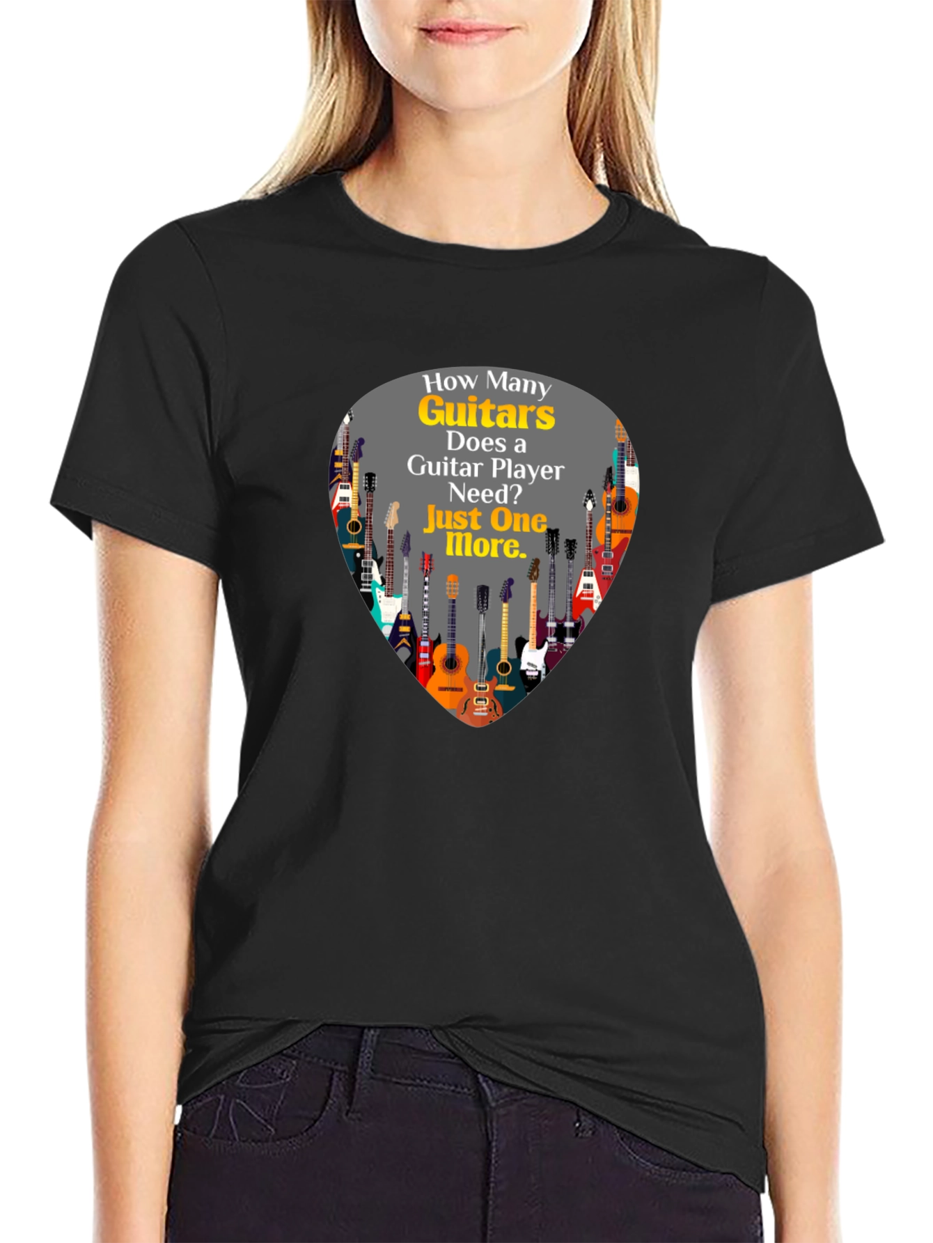 Guitar Lovers T-Shirt: Just One More!