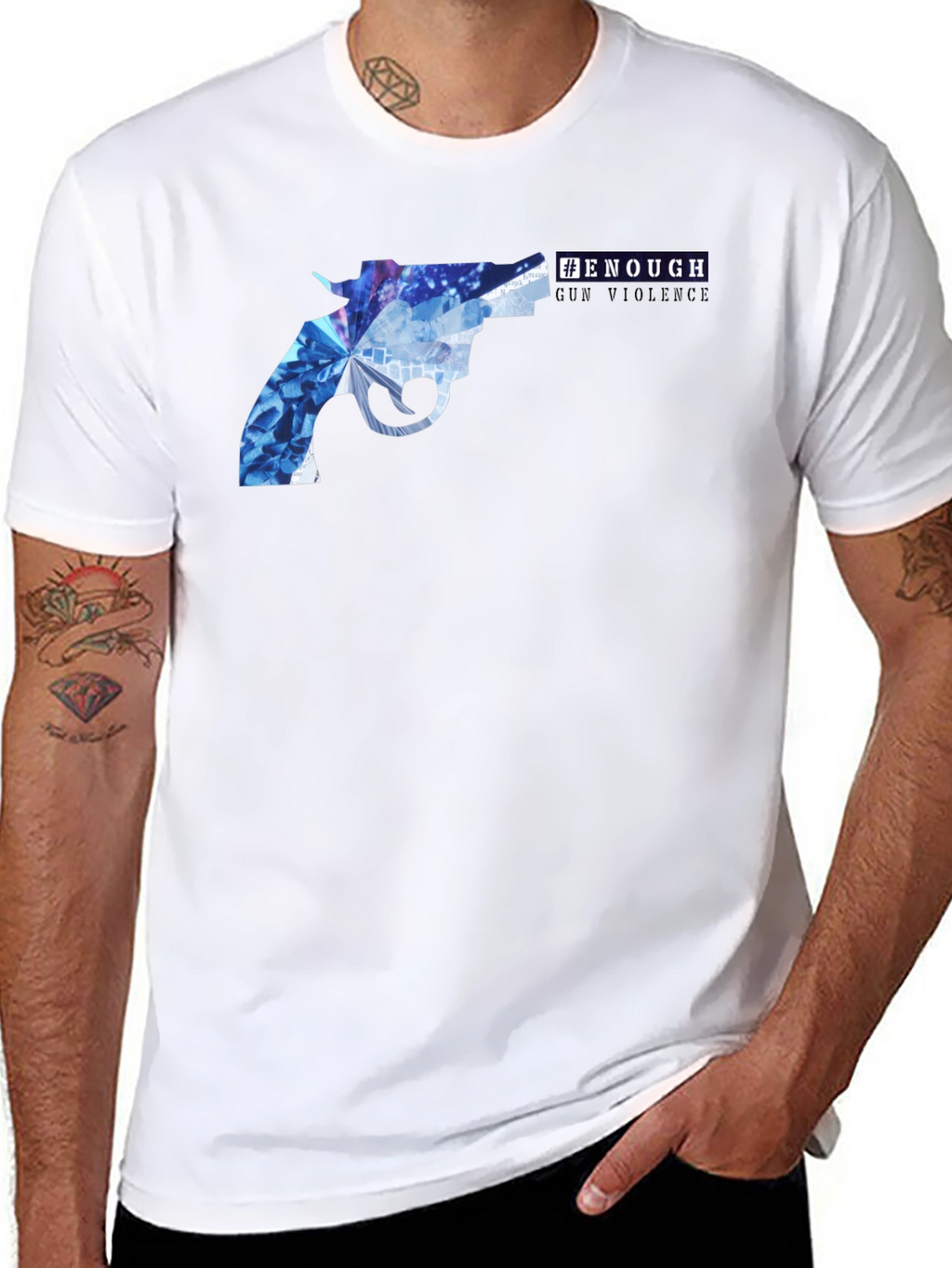 Enough Gun Violence Tee - Graphic Activist T-Shirt