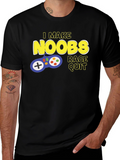Gamer T-Shirt - I Make Noobs Rage Quit