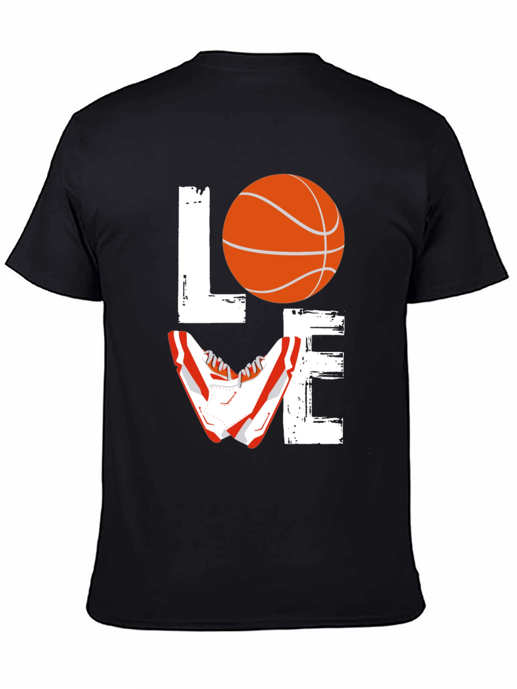 Love Basketball Graphic T-Shirt